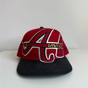Red Snapback Baseball Cap
